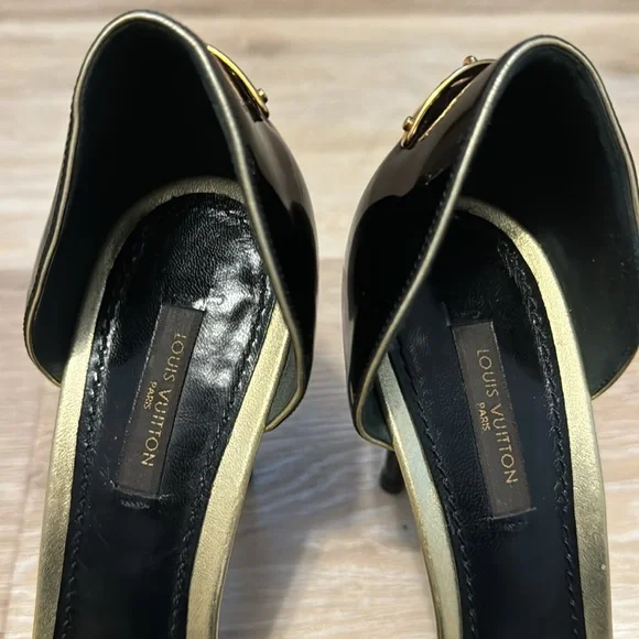 Louis Vuitton open toe pumps - Picture 5 of 5